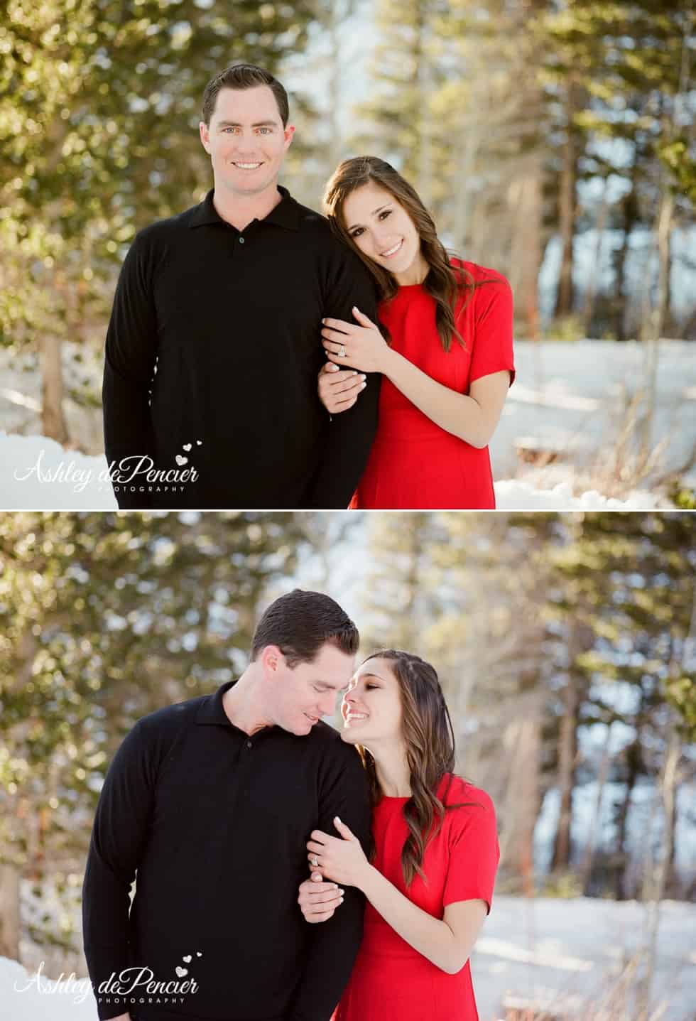 Mammoth winter engagement session 12