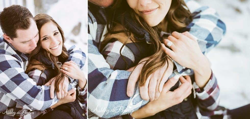 Mammoth winter engagement session 2