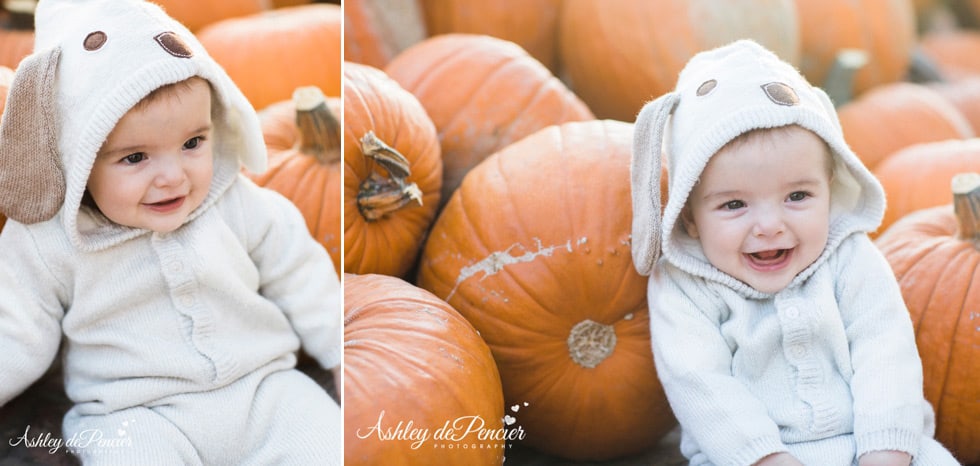 Little boy dressed up for halloween