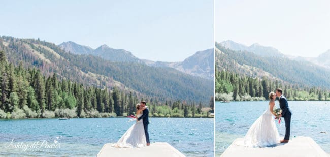 James & Lauren's June Lake Mountain Wedding - Ashley dePencier Photography