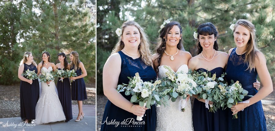 Bridal party portraits