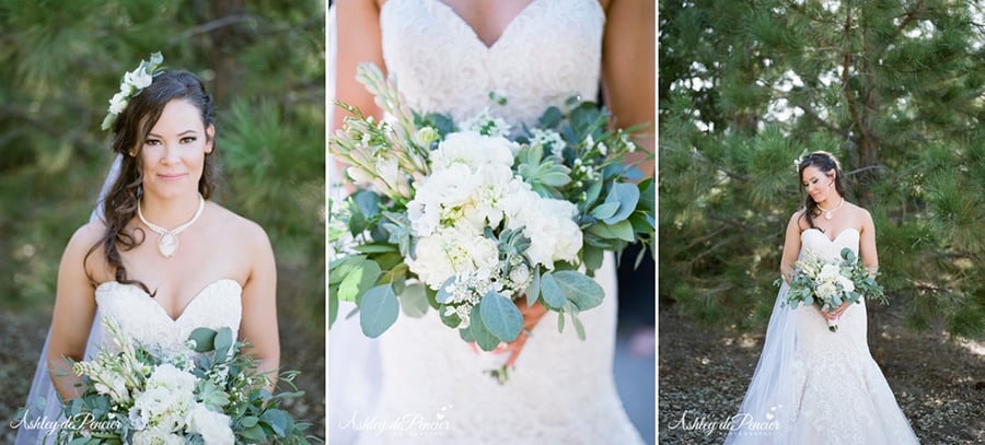 Portraits of a bride