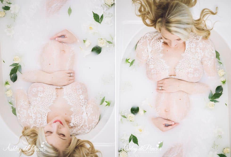 bakersfield california milk bath portraits