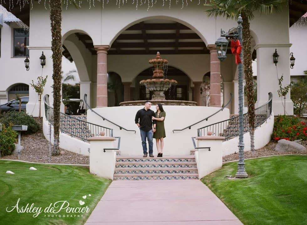 Bakersfield Country Club engagement session 12
