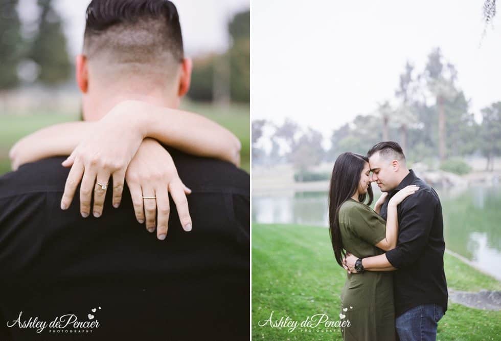 Bakersfield Country Club engagement session 2