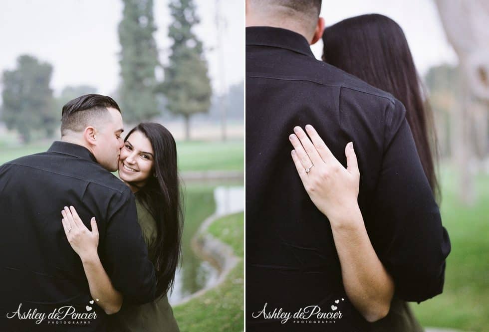 Bakersfield Country Club engagement session 5