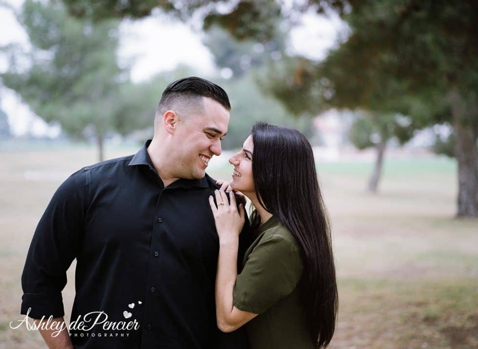 Bakersfield Country Club engagement session 7