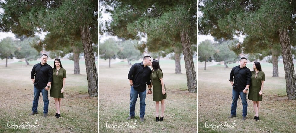 Bakersfield Country Club engagement session 8