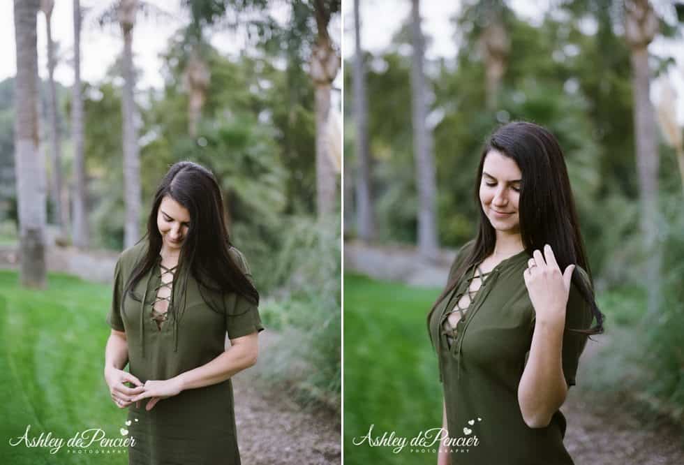 Bakersfield Country Club engagement session 9
