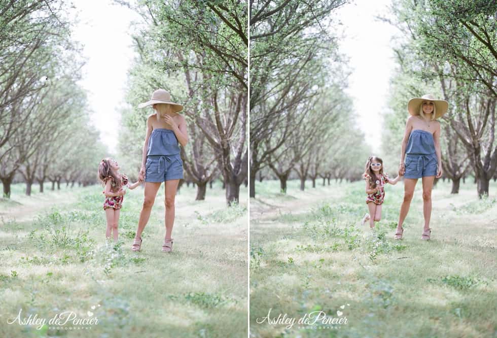 mother daughter almond session 1