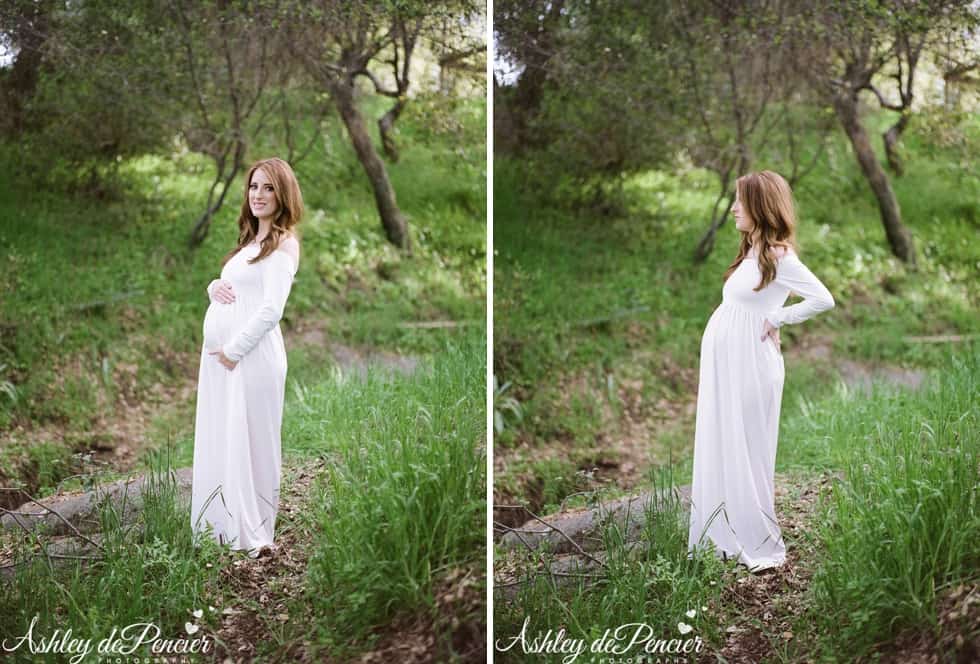 outdoor california film maternity session 2