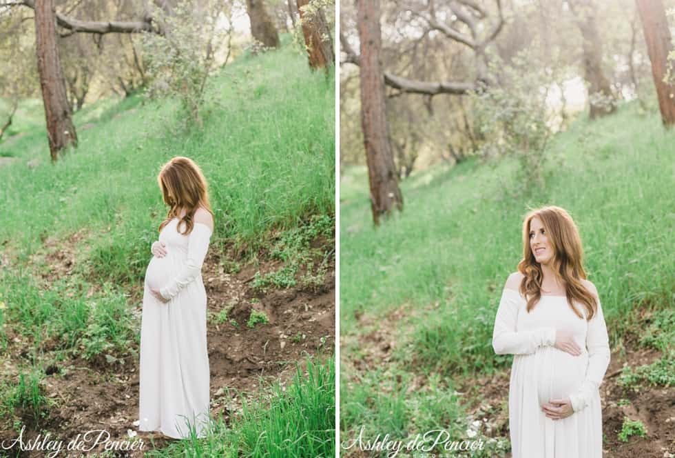 outdoor california film maternity session 8